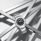 Naviforce 9244 Dynasty Men Watch - Silver Black