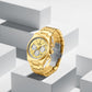 Naviforce 8048 Cupid Male Watch- Gold