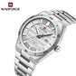 Naviforce 9268 Royal Men Watch - Silver