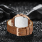 Naviforce 8053 Gently Men Leather Watch - Brown