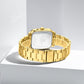 Naviforce 9239 Cupid Couple Watch - Gold