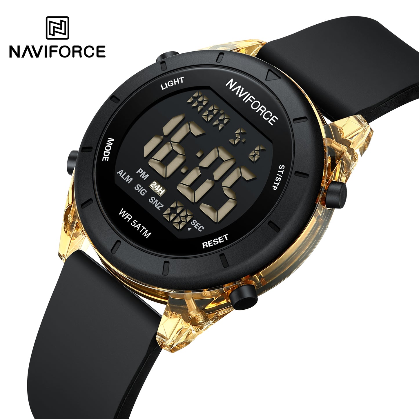 Naviforce 7108 Scarlett Women Watch - Black