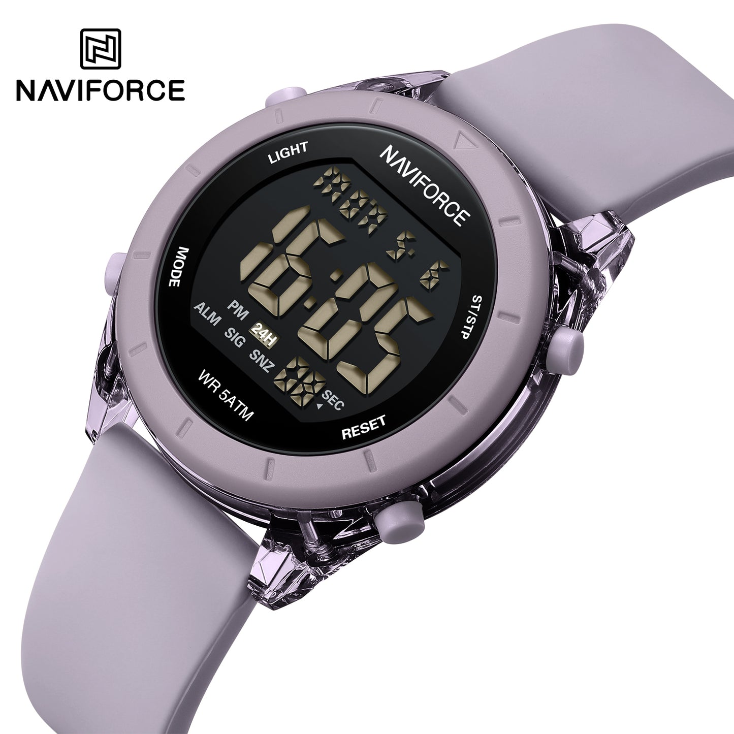 Naviforce 7108 Scarlett Women Watch - Light Purple