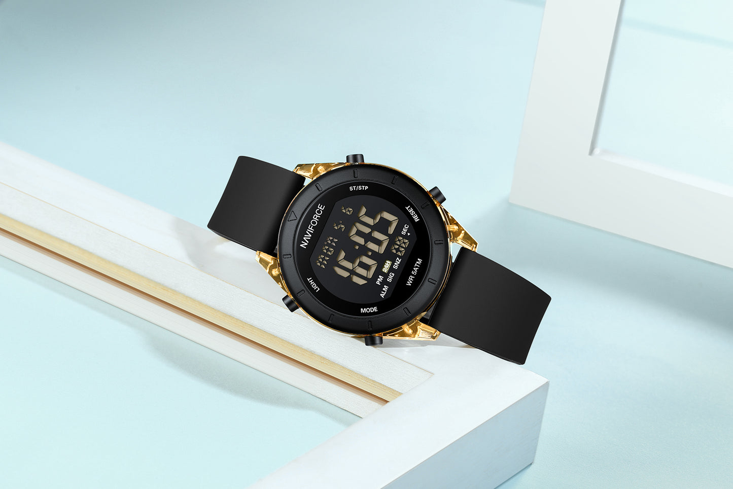 Naviforce 7108 Scarlett Women Watch - Black
