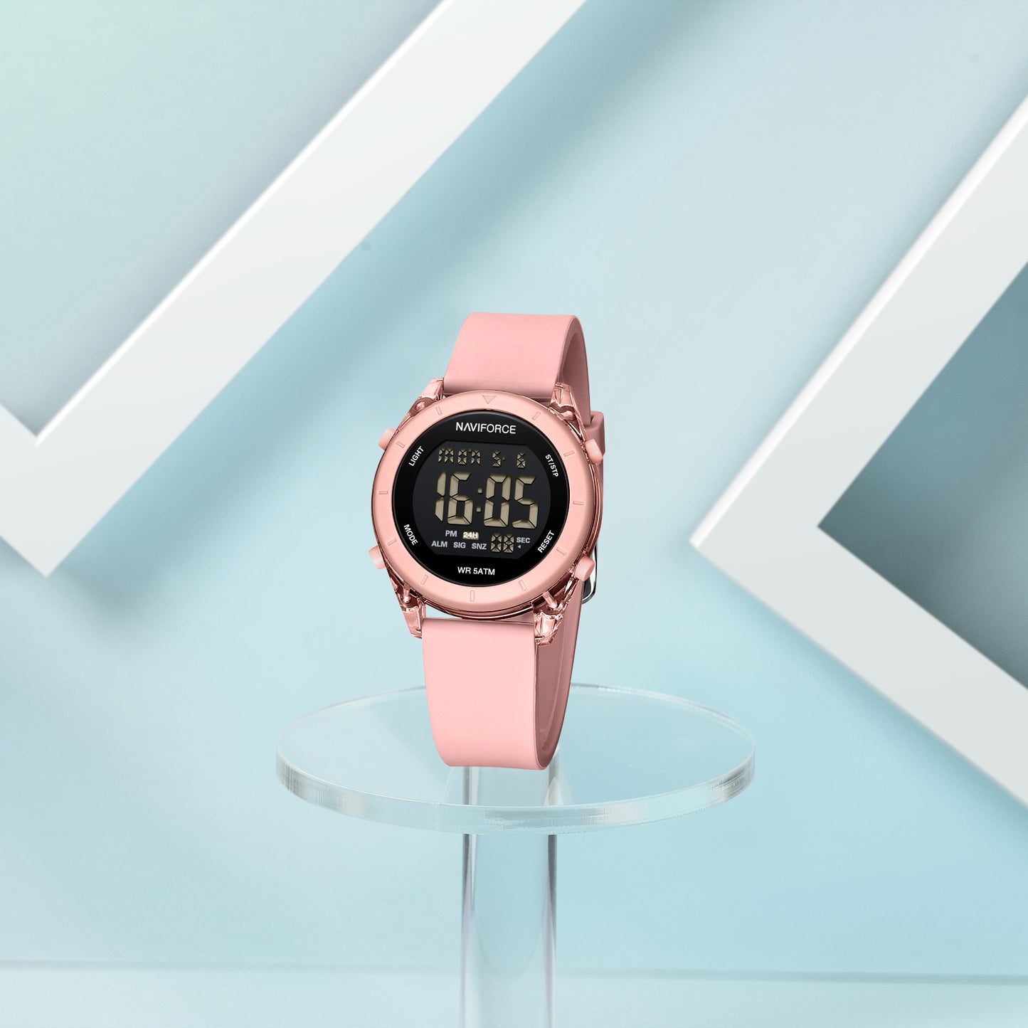 Naviforce 7108 Scarlett Women Watch - Pink