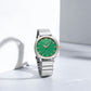 Naviforce 5044 Aurora Women Watch - Silver Green