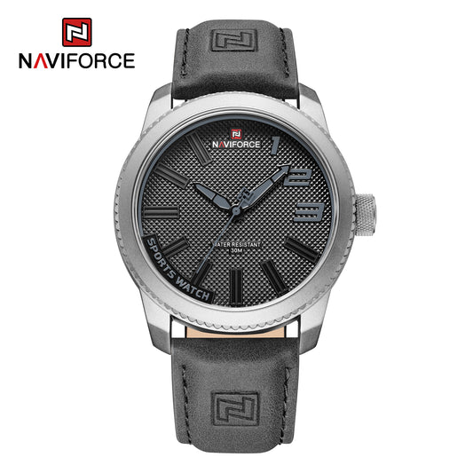 Naviforce 9202 Grandel Men Watch - Grey