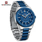 Naviforce 9212 Magnum Men Watch - Silver Blue