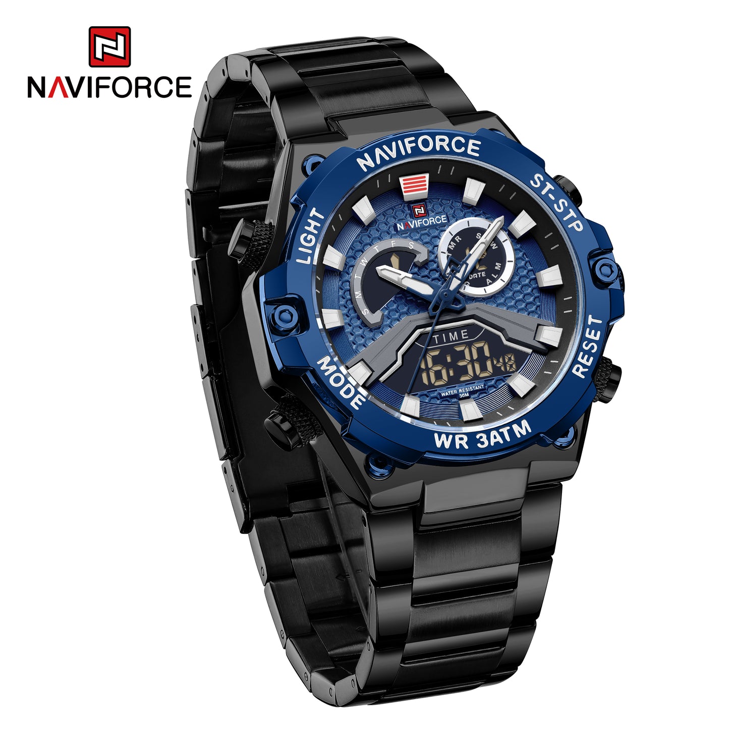 Naviforce 9207 Tourelles Men Watch - Black