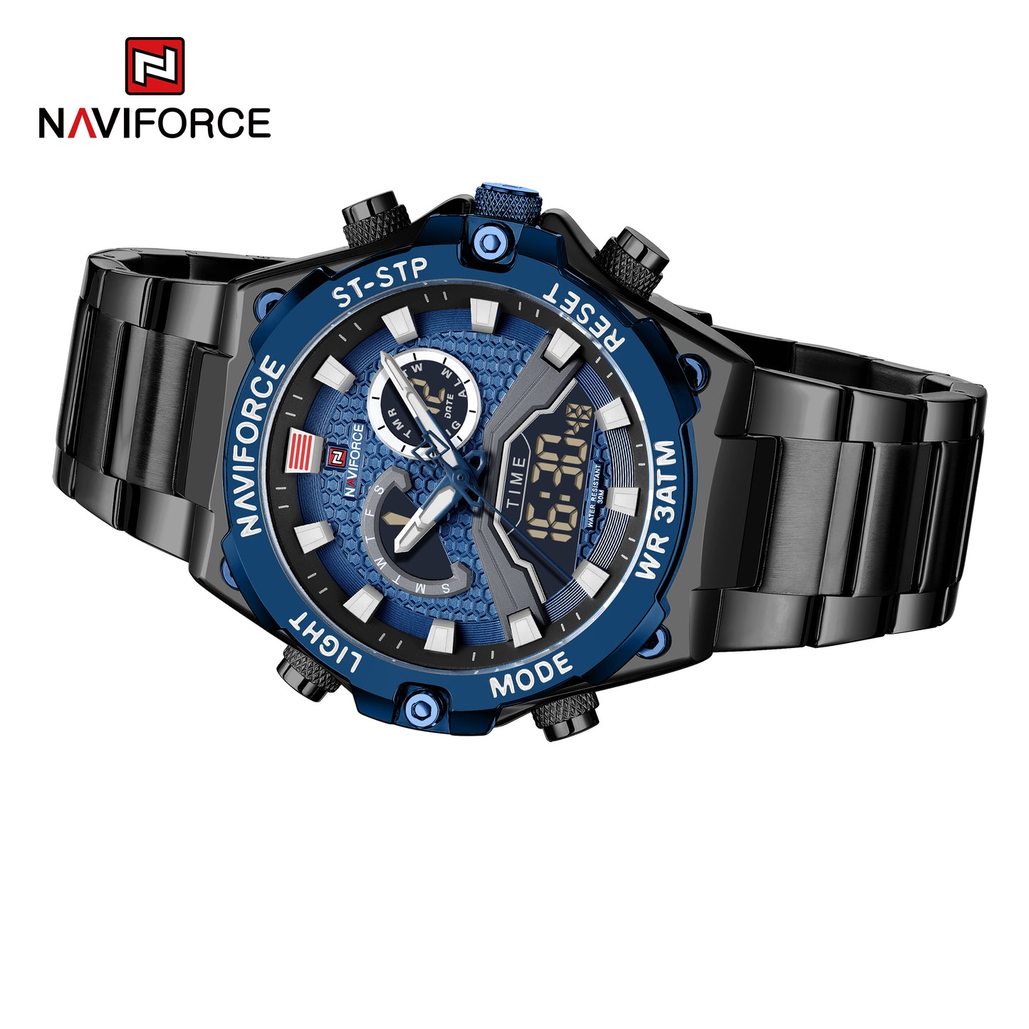 Naviforce 9207 Tourelles Men Watch - Black