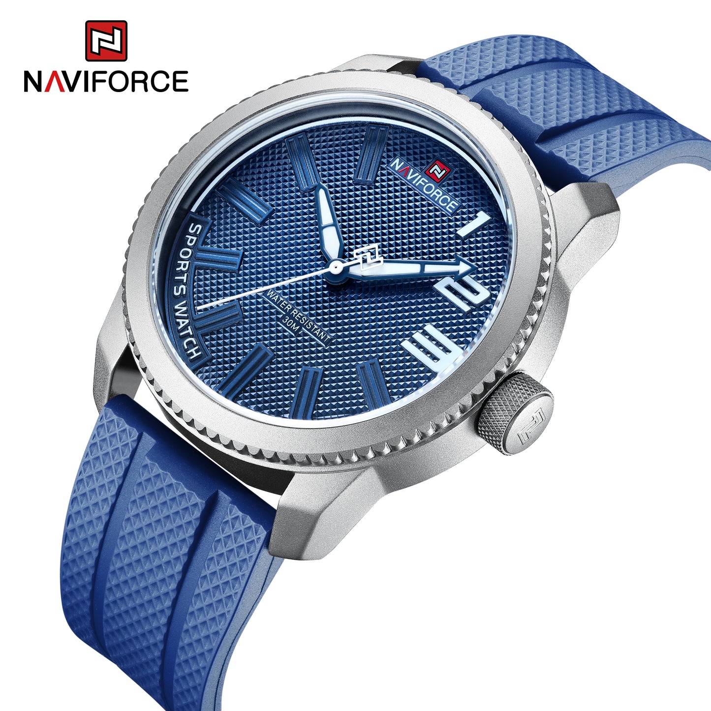 Naviforce 9202T Grandel Men Watch - Blue