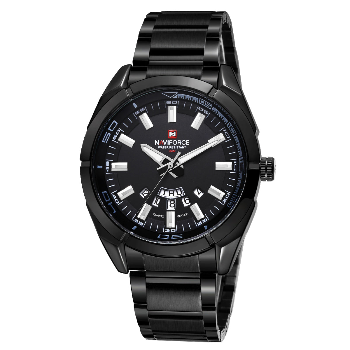 Naviforce NF9038 Sterling Men Watch - Black