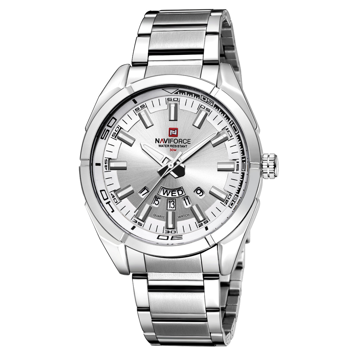 Naviforce NF9038 Sterling Men Watch - Silver
