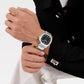 Naviforce 9243S Pantom Men Watch - Silver Black