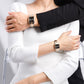 Naviforce 9252 Duet Classic Couples Watch - Black RoseGold