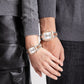 Naviforce 9239 Cupid Couple Watch - Silver RoseGold