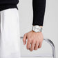 Naviforce 9230 Gamora Quartz Analog Men Watch - Silver
