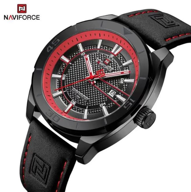 Naviforce 9209 Men Fashion Watch - Black