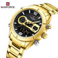 Naviforce 9232 The Men Business Watch - Gold