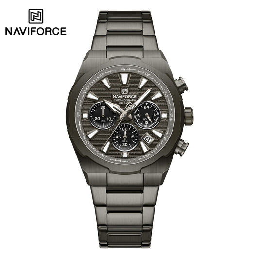 Naviforce 8081 Gamora Men Watch - Black