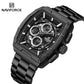 Naviforce 8066 ChronoPro Men Watch - Black