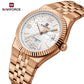 Naviforce 9277 Lotus Men Watch - RoseGold White