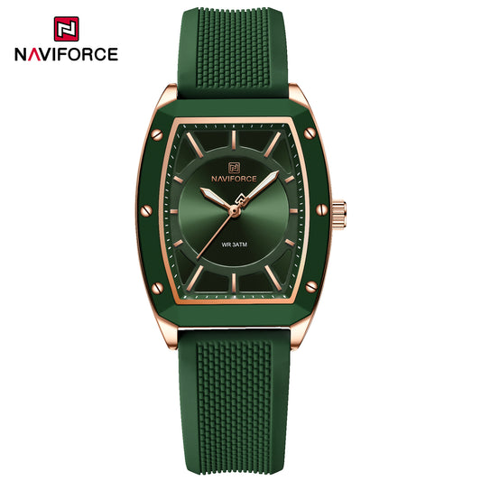 Naviforce 5049 Caravelle Women Watch - RoseGold Green