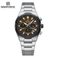 Naviforce 8081 Gamora Men Watch - Silver Brown