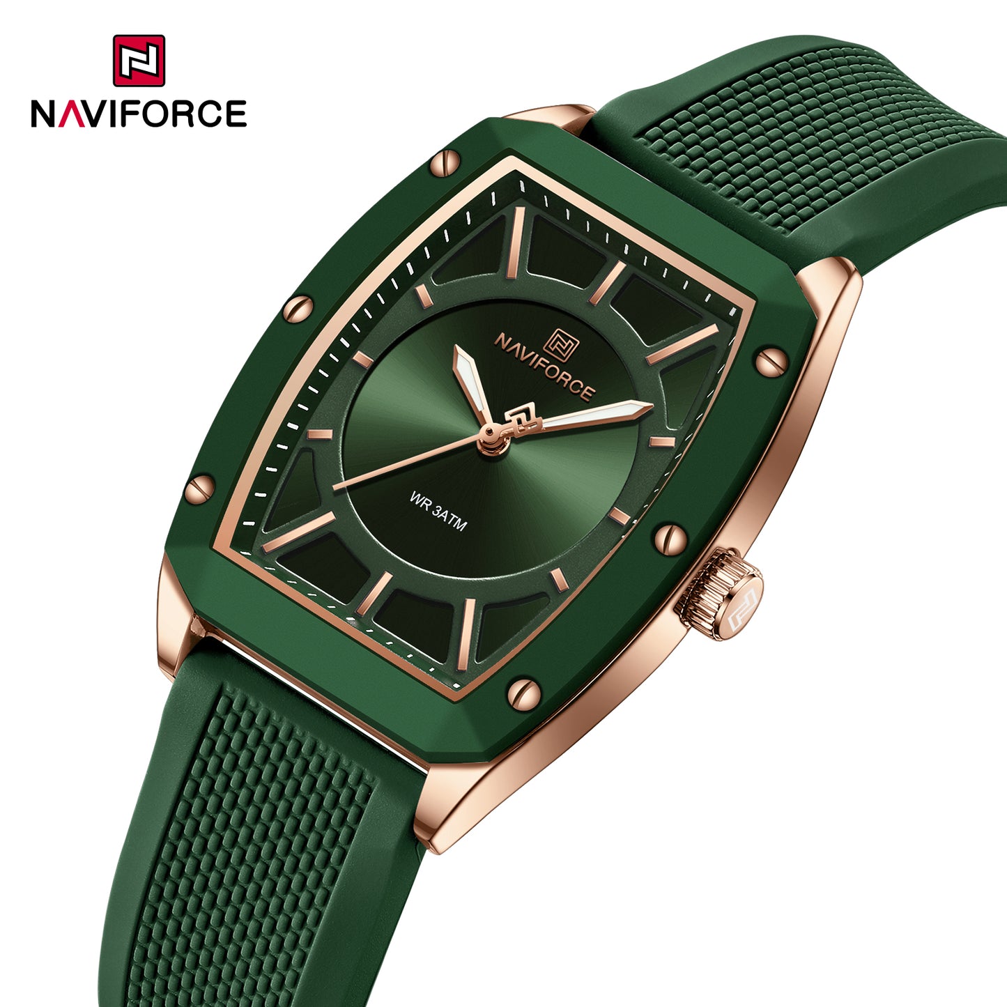 Naviforce 5049 Caravelle Women Watch - RoseGold Green