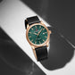 Naviforce 9276L Maison Classic Men Watch -Black Green-RoseGold