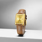 Naviforce 5074 Piper Women Leather Watch - Gold Brown