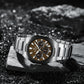 Naviforce 8081 Gamora Men Watch - Silver Brown