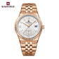 Naviforce 9277 Lotus Men Watch - RoseGold White
