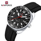 Naviforce 7130 Foxfire Unisex Silicone Watch - Black