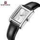 Naviforce 5074 Piper Women Leather Watch - Silver Black