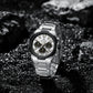 Naviforce 8081 Gamora Men Watch - Silver Black