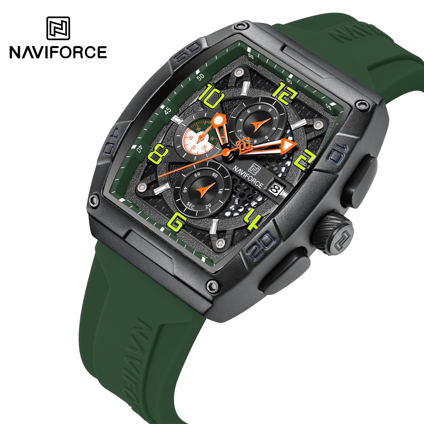 Naviforce 8052 Fantasy Men Watch - Green