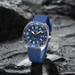 Naviforce 7130 Foxfire Unisex Silicone Watch - Blue