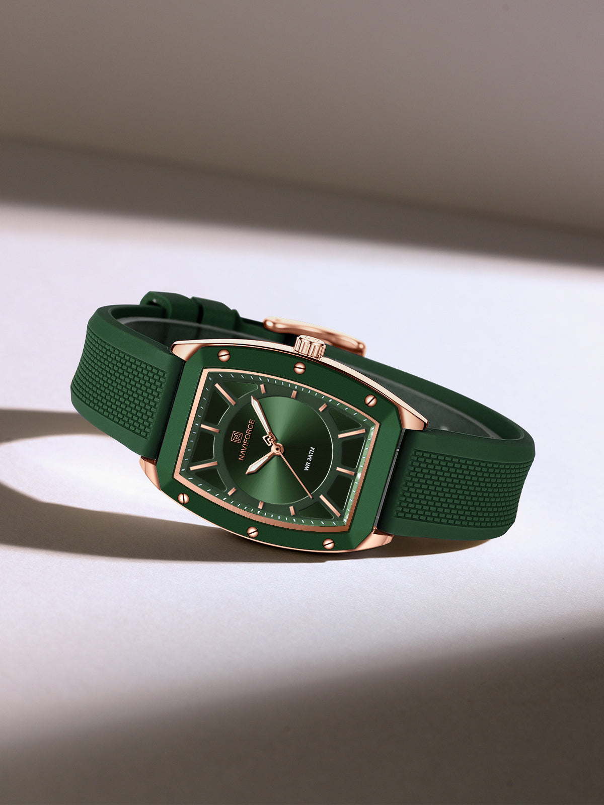 Naviforce 5049 Caravelle Women Watch - RoseGold Green