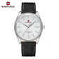 Naviforce 9276L Maison Classic Men Watch - Silver White-Black