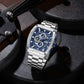 Naviforce 8066 ChronoPro Men Watch - Silver Blue