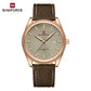 Naviforce 9276L Maison Classic Men Watch - Coffee-Brown RoseGold
