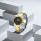 Naviforce 9276S Maison Classic Men Watch - Silver Black-gold
