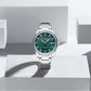 Naviforce 9276S Maison Classic Men Watch - Silver Green