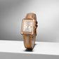 Naviforce 5074 Piper Women Leather Watch - Brown RoseGold