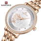 Naviforce 5017 Signora Women Watch - Gold