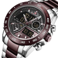 Naviforce 9171 Chromium Men Watch - Brown