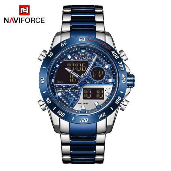 Naviforce 9171 Chromium Men Watch - Blue