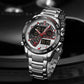 Naviforce 9171 Chromium Men Watch - Silver
