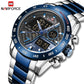 Naviforce 9171 Chromium Men Watch - Blue